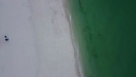Playa-Vacía-Paseo-Matutino-Okaloosa-Island-Beach-En-Destin-Fort-Walton-Beach,-Florida