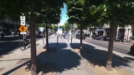 Hyper-lapse-Dublin-O'Connell-Street-in-summer
