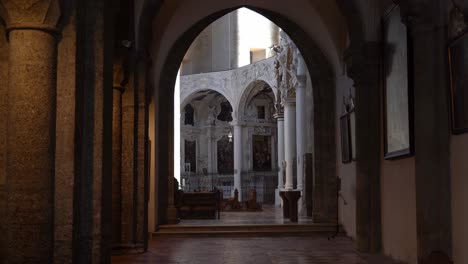 Side-Entrance-to-Franciscan-Church-in-Salzburg