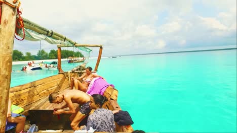 a-group-of-tourists-on-a-traditional-boat-tour-in-the-island-of-Zanzibar