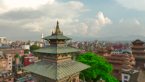 Pináculo-Del-Sitio-Del-Patrimonio-Mundial-De-La-Unesco-Katmandú-Plaza-Durbar