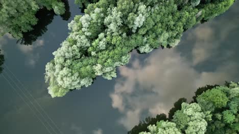 Ardeche-River-France-Birds-Eye-View-Aerial-Overhead