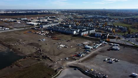 Aerial-view-of-construction-site-in-Quarry-Park-community-in-Calgary