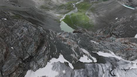 Impresionante-Glaciar-De-Fellaria-En-Valmalenco,-Italia.