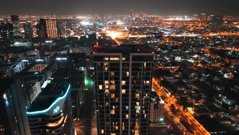 Aerial-footage-of-Dubai,-UAE