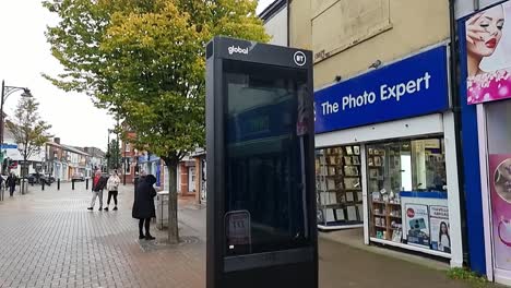 British-telecom-street-hub-touchscreen-information-point-installed-in-urban-town-center-community