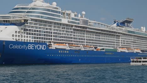 Floating-hotel-cruise-ship-cabins-Celebrity-Beyond-Galata-port-Karakoy