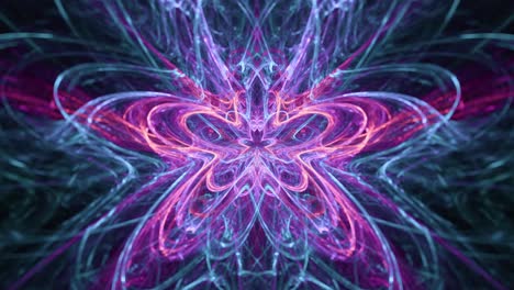 Spiritual-awakening-energy-flow,-VJ-music-visual-beats-fantasy-swirls,-Hypnotic-mandala-endless-loop-of-trippy-intricate-flowing-geometric-fractal-abstract-trance-ecstasy