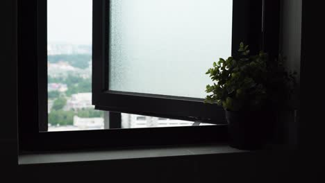 city-view-through-window,-modern-apartment