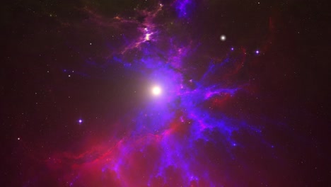 the-void-of-the-universe-and-nebulae-in-deep-space