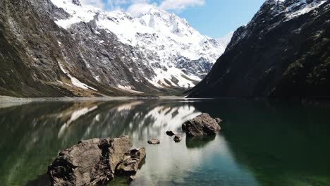 Reflections-in-a-beautiful-alpine-lake