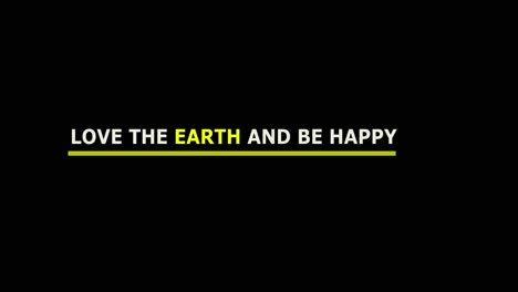 Love-the-earth-and-be-happy