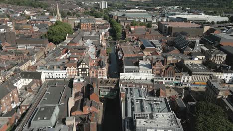 Lincoln-City-Centre-River-Witham-Aerial-View