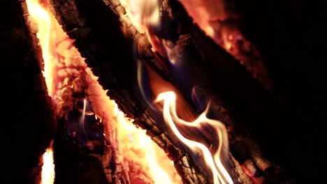 Close-up-of-a-Flame.-Wood-burning-Slow-motion