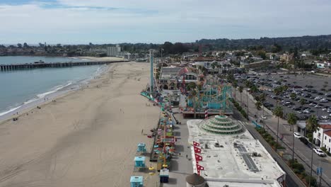 Santa-Cruz-Beach-Boardwalk-Aerial-View