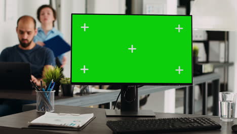 Greenscreen-on-computer-desktop