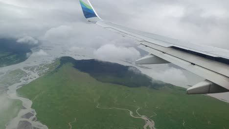 airplane-wing-flying-over-forest-lands