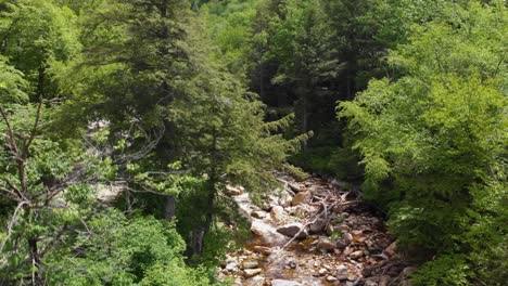 Schneller-Aufstieg-Aus-Der-Luft-Und-Enthüllung-Grüner-Berge-Und-Wälder-In-Vermont,-USA
