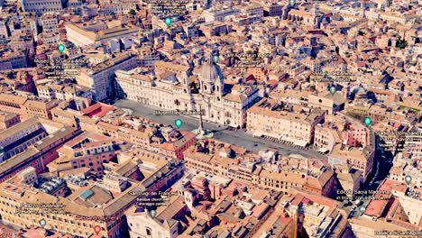 Aerial-Point-of-Interest-Animation-Piazza-Navona-Rome-Italy