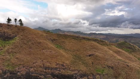 Drohnenvideo-über-Bergen-In-Fidschi