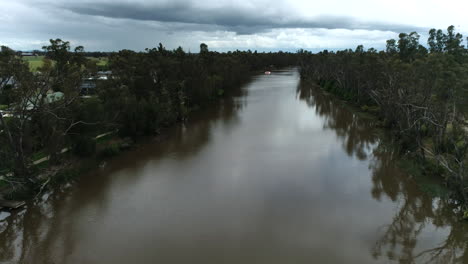Murray-River-Drohne-Schoss-Swan-Hill