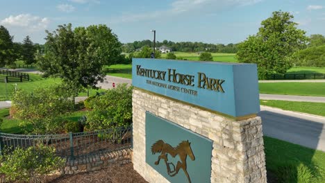 Kentucky-Horse-Park-Schild