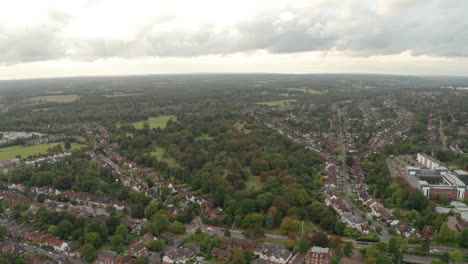 Aerial-shot-over-Cassiobury-park-Watford