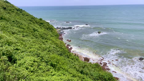 Hermosa-Vista-De-La-Playa-De-Cola-Goa-India-4k