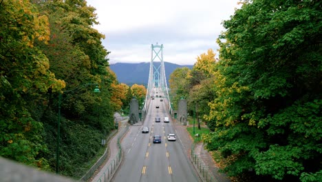 Vancouver,-British-Columbia,-Kanada,-Lions-Gate-Bridge,-Bekannt-Als-First-Narrows-Bridge,-Ist-Eine-Hängebrücke,-Die-Die-Ersten-Narrows-Des-Burrard-Inlet-überquert-Und-Die-Stadt-Vancouver,-Britisch-Kolumbien,-Verbindet