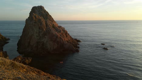 Rock-Formation-Of-Cabo-De-Gata-níjar-Natural-Park-In-Almería,-Spain