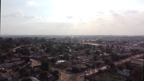 Vídeo-De-Drones-Del-Municipio-Suburbano-De-Alta-Densidad-De-Mbare-En-Harare,-Zimbabwe