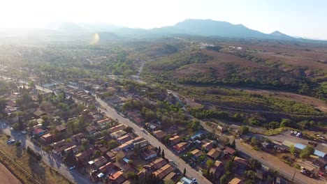 Drone-shot-of-the-Mexican-suburbs-and-houses