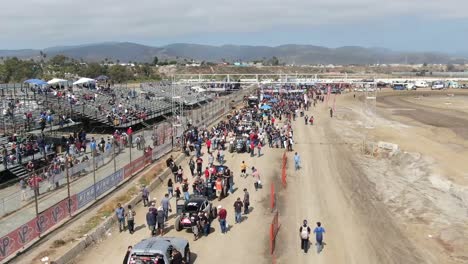 Score-cars-prepared-on-sand-circuit-of-Baja-500-raid-rally-race