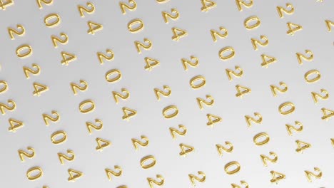 Golden-2024:-A-Lustrous-Repetition-on-white-background-vertical