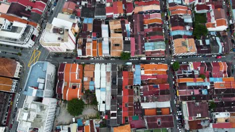 Colorful-roofs-of-old-part-of-Asian-city