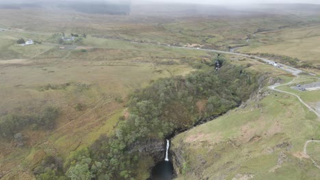 4k-drone-view-of-Lealt-Falls