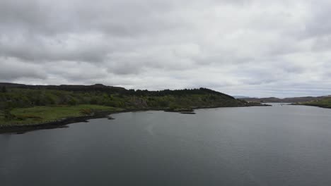 Aerial-approach-to-Dunvegan-Castle