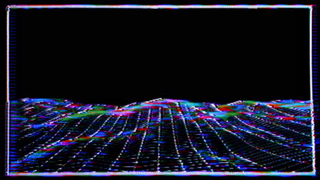 -Cyberspace-landscape-grid-animation