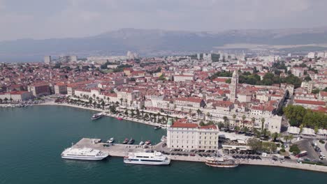 Aerial-establisher-of-largest-city-in-Dalmatia