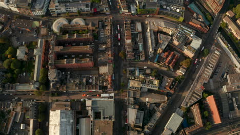 Aerial-shot-over-Camden-high-street