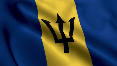 Barbados-Flagge