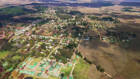 Helicopter-shots-flying-over-a-small-town-in-South-Africa