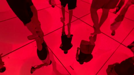 People-Walking-Barefooted-Through-TeamLab-Planets-In-Tokyo