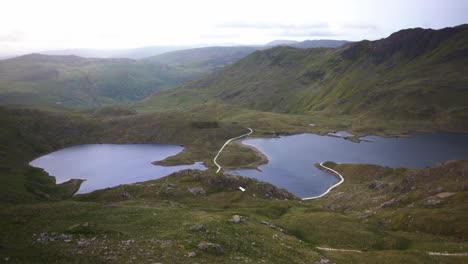 View-over-Brittany-lake-Llyn-Llydaw-in-Snowdonia-National-Park-Wales