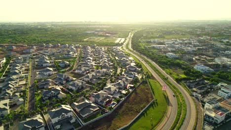 Aerial-View-of-estate-Homes