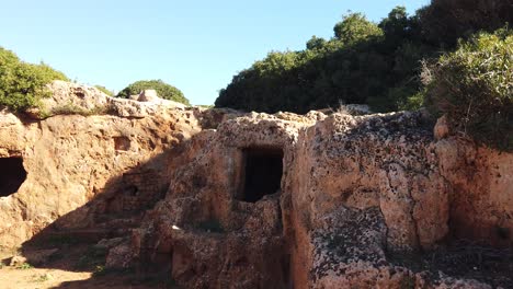 Roman-graves-in-Tipaza,-Algeria