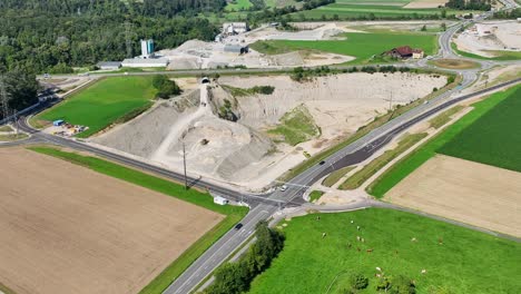 In-the-aerial-photo-you-can-see-the-road-construction-with-a-large-gravel-pit