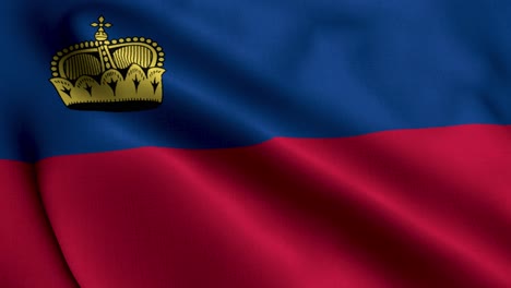 Bandera-De-Liechtenstein