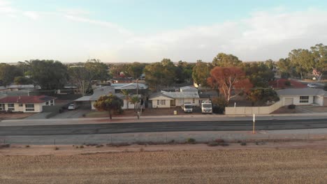 Aerial-view-of-street-with-houses-at-Carnamah-western-Australia
