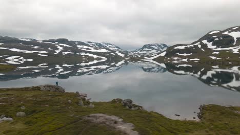 Haukelifjell-Und-Ståvatn-See-In-Norwegen